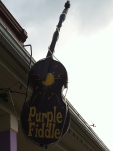 purple fiddle