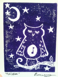 owl notecard